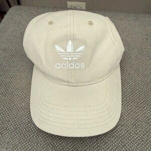 Adidas Gray and Cream Cap